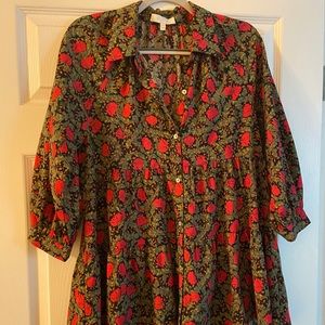 Eri & Ali Floral tunic